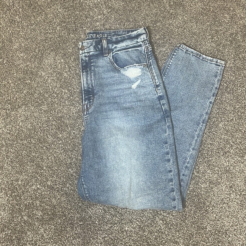American Eagle Stretch Curvy Mom Jean